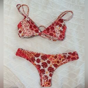 Kulani Kinis Patchwork Bikini Size M